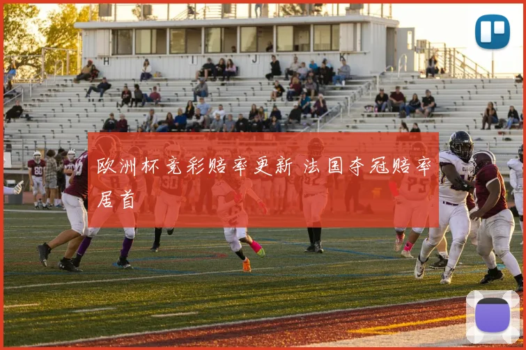 欧洲杯竞彩赔率更新 法国夺冠赔率居首